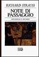 Libro Note di passaggio. Riflessioni e ricordi di Richard Strauss - ean 9788870630893 - EDT