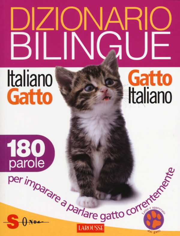 Libro Dizionario bilingue italiano-gatto