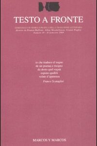 Libro Testo a fronte di  - ean 9788871684833 - Marcos y Marcos