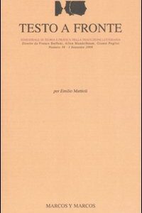 Libro Testo a fronte di  - ean 9788871684871 - Marcos y Marcos