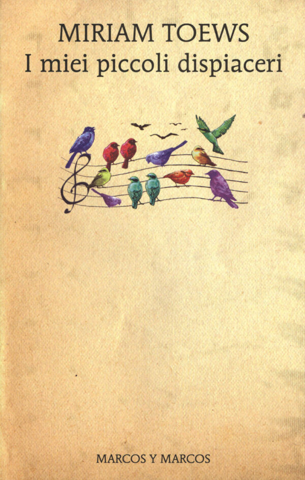 Libro miei piccoli dispiaceri di Miriam Toews - ean 9788871687131 - Marcos y Marcos