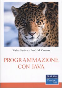 Libro Programmazione con Java di Walter Savitch; Frank M. Carrano - ean 9788871926148 - Pearson