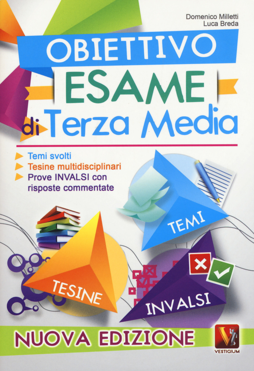 Libro Obiettivo esame di terza media. Temi svolti