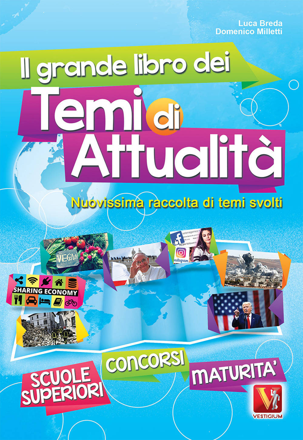 Libro grande libro dei temi di attualità. Nuovissima raccolta di temi svolti. Scuole superiori