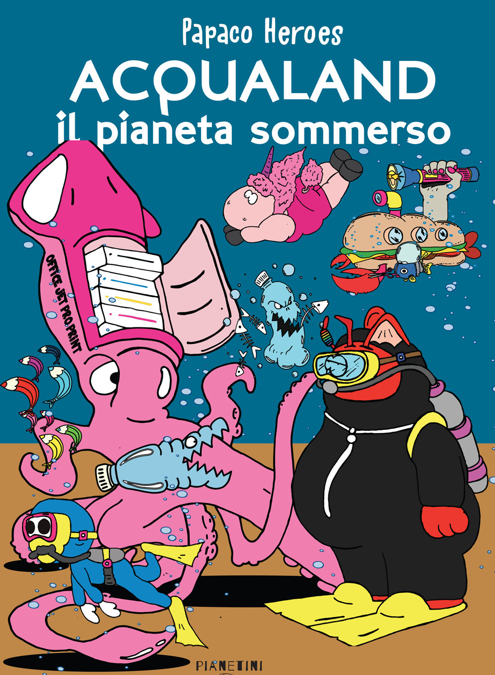 Libro Acqualand. Il pianeta sommerso. Papaco Heroes di Federico Monzani - ean 9788873648000 - Nuova Editrice Berti