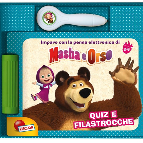 Libro Masha e Orso. Quiz e filastrocche di  - ean 9788874307104 - Liscianigiochi