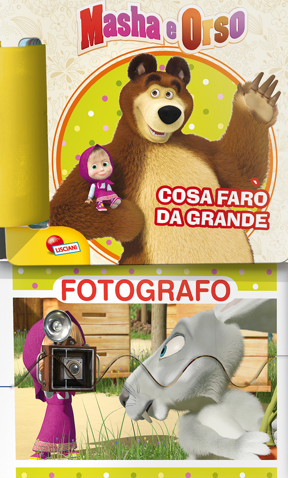 Libro Masha e Orso. Cosa farò da grande. Con adesivi e 8 mini puzzle di  - ean 9788874307555 - Liscianigiochi