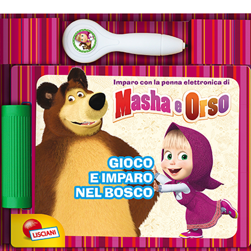Libro Masha e Orso. Gioco e imparo nel bosco di  - ean 9788874307562 - Liscianigiochi
