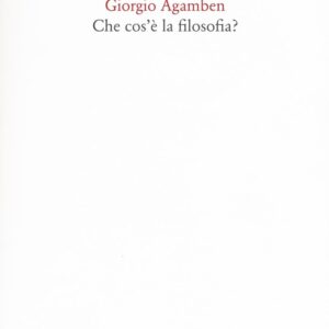 Libro Che cos'è la filosofia? di Giorgio Agamben - ean 9788874627912 - Quodlibet