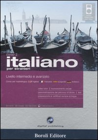 Libro Italiano per stranieri. Livello intermedio e avanzato. Corso 2. Cd Audio e 2 CD-ROM di  - ean 9788874932689 - BE Editore