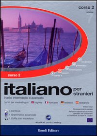 Libro Italiano per stranieri. Livello intermedio e avanzato. Inglese