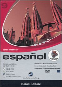 Libro Español. Corso completo per tutti i livelli. Corso intensivo. 3 CD Audio e 2 DVD-ROM di  - ean 9788874938636 - BE Editore