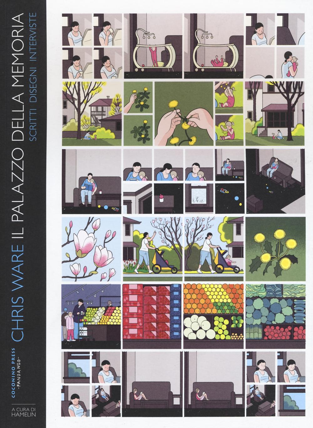 Libro palazzo della memoria. Chris Ware. Scritti