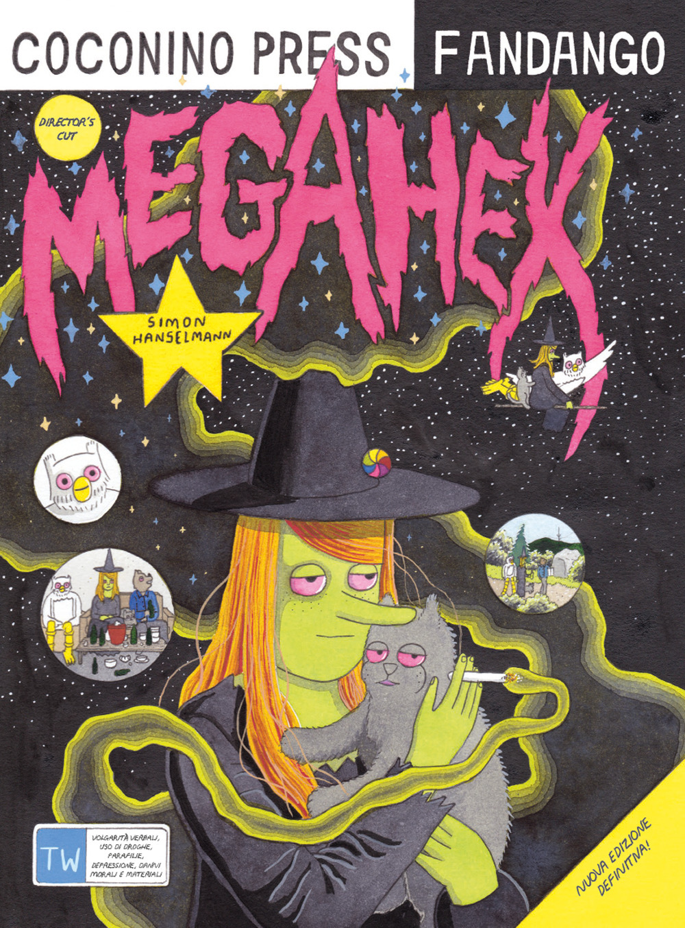 Libro Megahex. Director's cut di Simon Hanselmann - ean 9788876186059 - Coconino Press