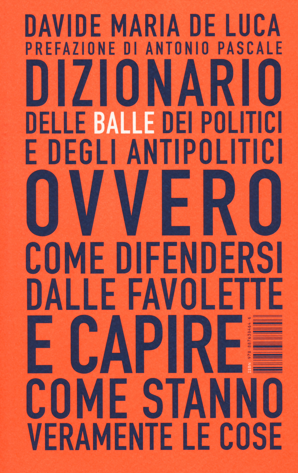 Libro Dizionario delle balle dei politici e degli antipolitici ovvero come difendersi dalle favolette e capire come stanno veramente le cose di Davide Maria De Luca - ean 9788876384646 - I Libri di Isbn/Guidemoizzi