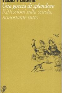 Libro goccia di splendore. Riflessioni sulla scuola