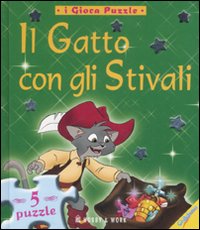 Libro gatto con gli stivali. Libro puzzle di  - ean 9788878516403 - Hobby & Work Publishing