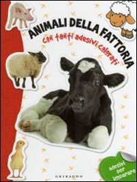 Libro Animali della fattoria. Con adesivi di  - ean 9788879067935 - Gribaudo