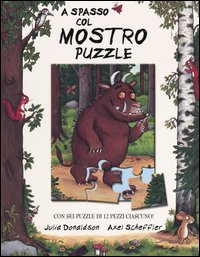 Libro A spasso col mostro puzzle di Julia Donaldson; Axel Scheffler - ean 9788879276511 - Emme Edizioni