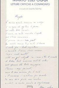 Libro Mario Luzi oggi. Letture critiche a confronto. Atti del seminario (Milano