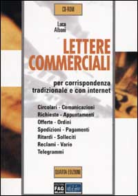 Libro Lettere commerciali di Luca Albani - ean 9788882332259 - FAG