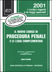Libro nuovo codice di procedura penale e le leggi complementari di  - ean 9788882942953 - La Tribuna