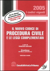Libro nuovo codice di procedura civile e le leggi complementari di  - ean 9788882948412 - La Tribuna