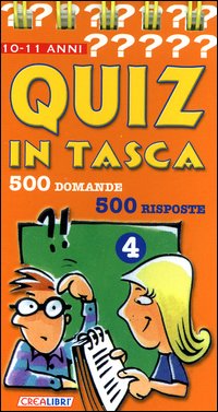 Libro Quiz in tasca. 500 domande 500 risposte di  - ean 9788883282782 - Crealibri