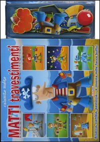 Libro Matti travestimenti. Con magneti di  - ean 9788883285387 - Crealibri