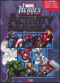 Libro Activity mania. Marvel Heroes di  - ean 9788883285677 - Crealibri