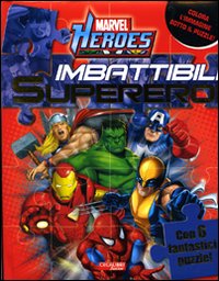 Libro Imbattibili supereroi. Marvel Heroes. Libro puzzle di  - ean 9788883285707 - Crealibri