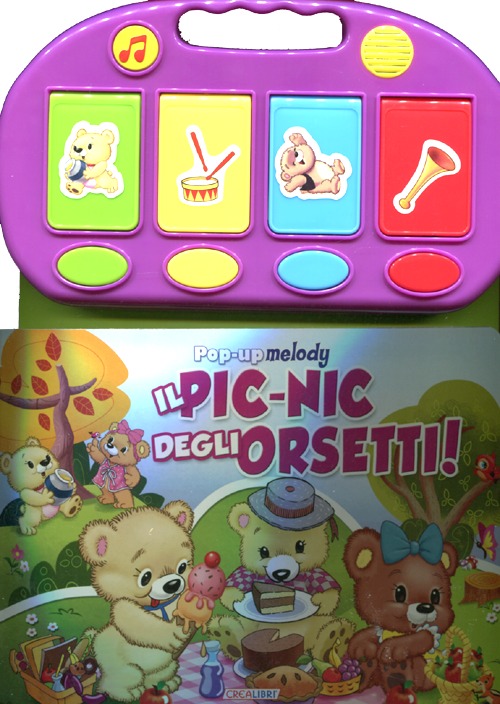 Libro pic-nic degli orsetti! di Azad Injejikian - ean 9788883288302 - Crealibri