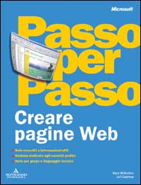 Libro Creare pagine Web di Mary Millhollon; Jeff Castrina - ean 9788883314704 - Mondadori Informatica