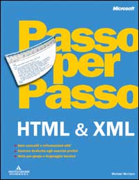 Libro HTML & XML di Michael Morrison - ean 9788883314858 - Mondadori Informatica