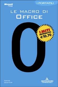 Libro macro di Office. I portatili di David Boctor - ean 9788883315138 - Mondadori Informatica