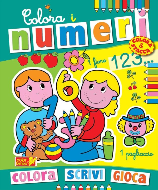 Libro Colora i numeri di  - ean 9788883372780 - ColorBimbo