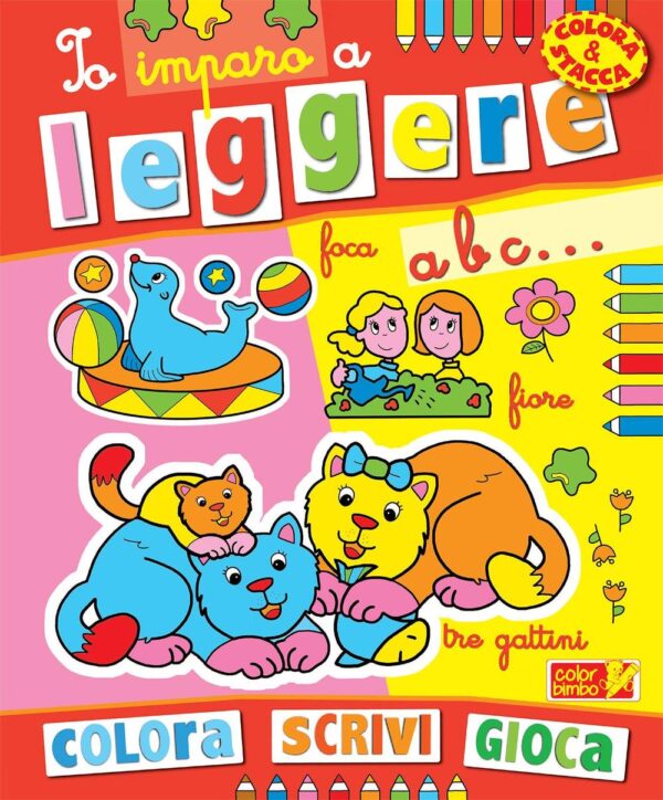 Libro Io imparo a leggere di  - ean 9788883372827 - ColorBimbo