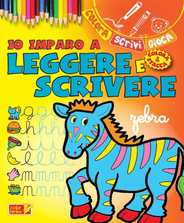 Libro Io imparo a leggere e scrivere di  - ean 9788883372834 - ColorBimbo