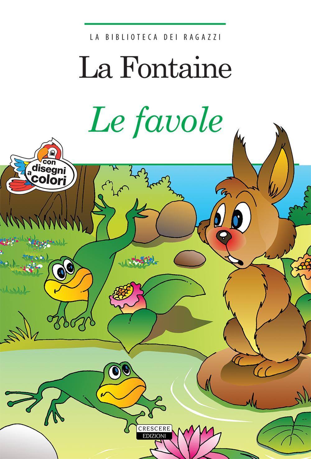 Libro favole di Jean de La Fontaine - ean 9788883374197 - Crescere