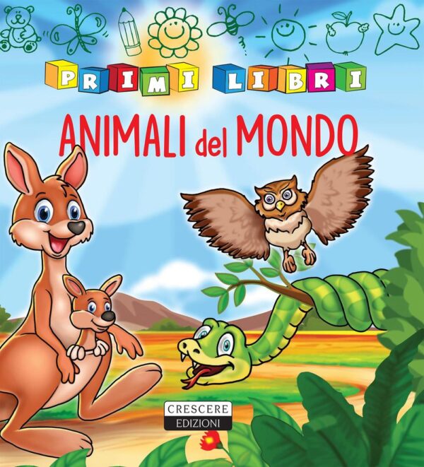 Libro animali nel mondo di  - ean 9788883374241 - Crescere