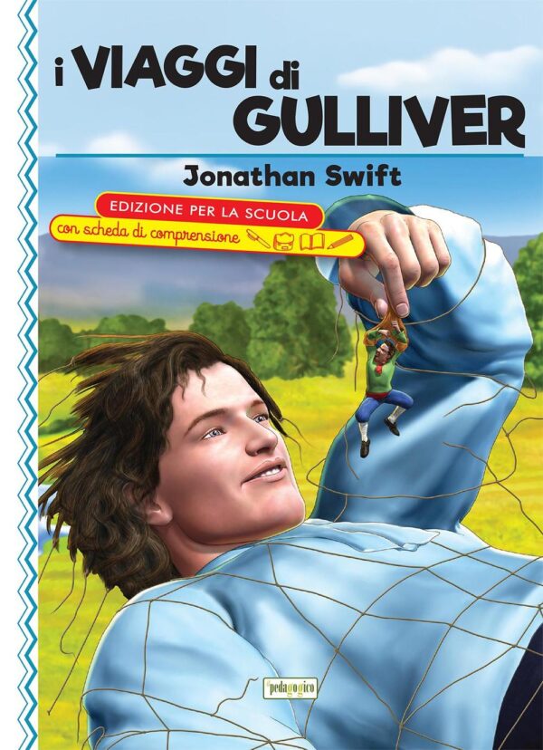 Libro viaggi di Gulliver. Ediz. con schede di comprensione di Jonathan Swift - ean 9788883374319 - ilPedagogico
