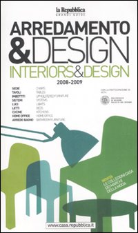 Libro Arredamento & design 2008-2009-Interiors & design 2008-2009 di  - ean 9788883712678 - Gedi (Gruppo Editoriale)