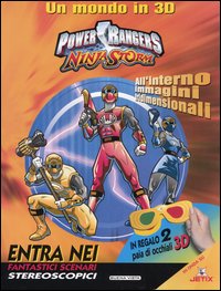 Libro Power Rangers Ninja Storm. Un mondo in 3D di  - ean 9788884371232 - Buena Vista
