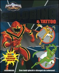 Libro Power Rangers Mystic Force. Coloring & tattoo di  - ean 9788884371546 - Buena Vista