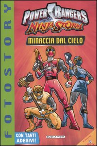Libro Minaccia dal cielo. Power Rangers Ninja Storm di  - ean 9788884371898 - Buena Vista