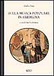 Libro Sulla musica popolare in Sardegna di Giulio Fara - ean 9788885098626 - Ilisso