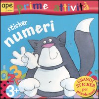Libro Numeri. Libro sticker. 3 anni di Lis Collins; Daniel Howarth - ean 9788888883274 - Ape Junior