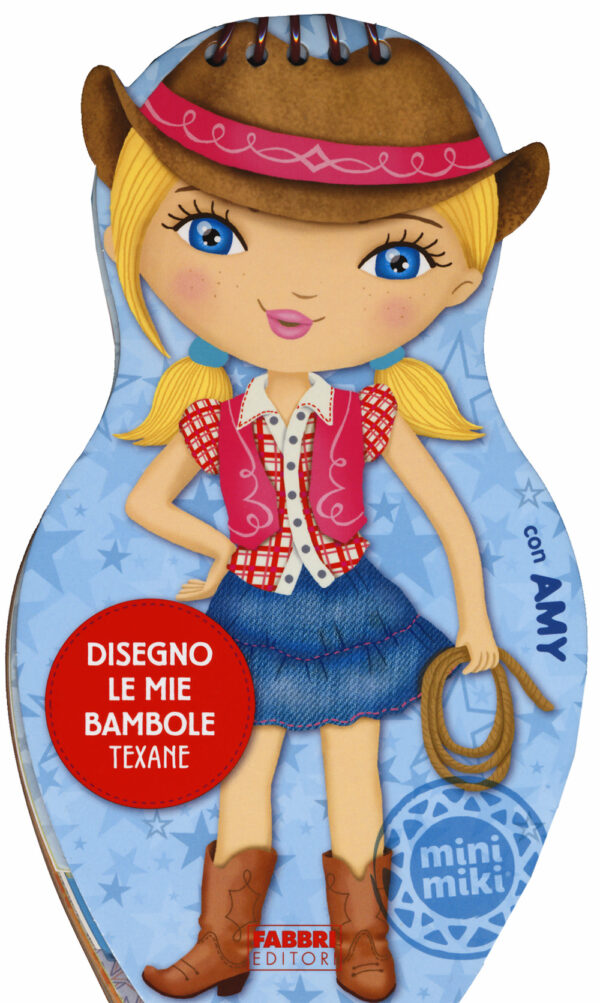 Libro Disegno le mie bambole texane con Amy. Con adesivi di  - ean 9788891511089 - Fabbri