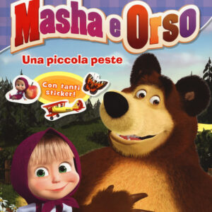 Libro piccola peste. Masha e Orso. Libro gioco. Con adesivi di  - ean 9788891515391 - Fabbri