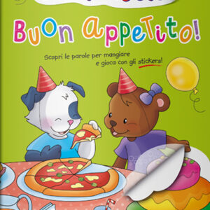 Libro Buon appetito! Stickerelli. Con adesivi di  - ean 9788892810105 - Liscianilibri
